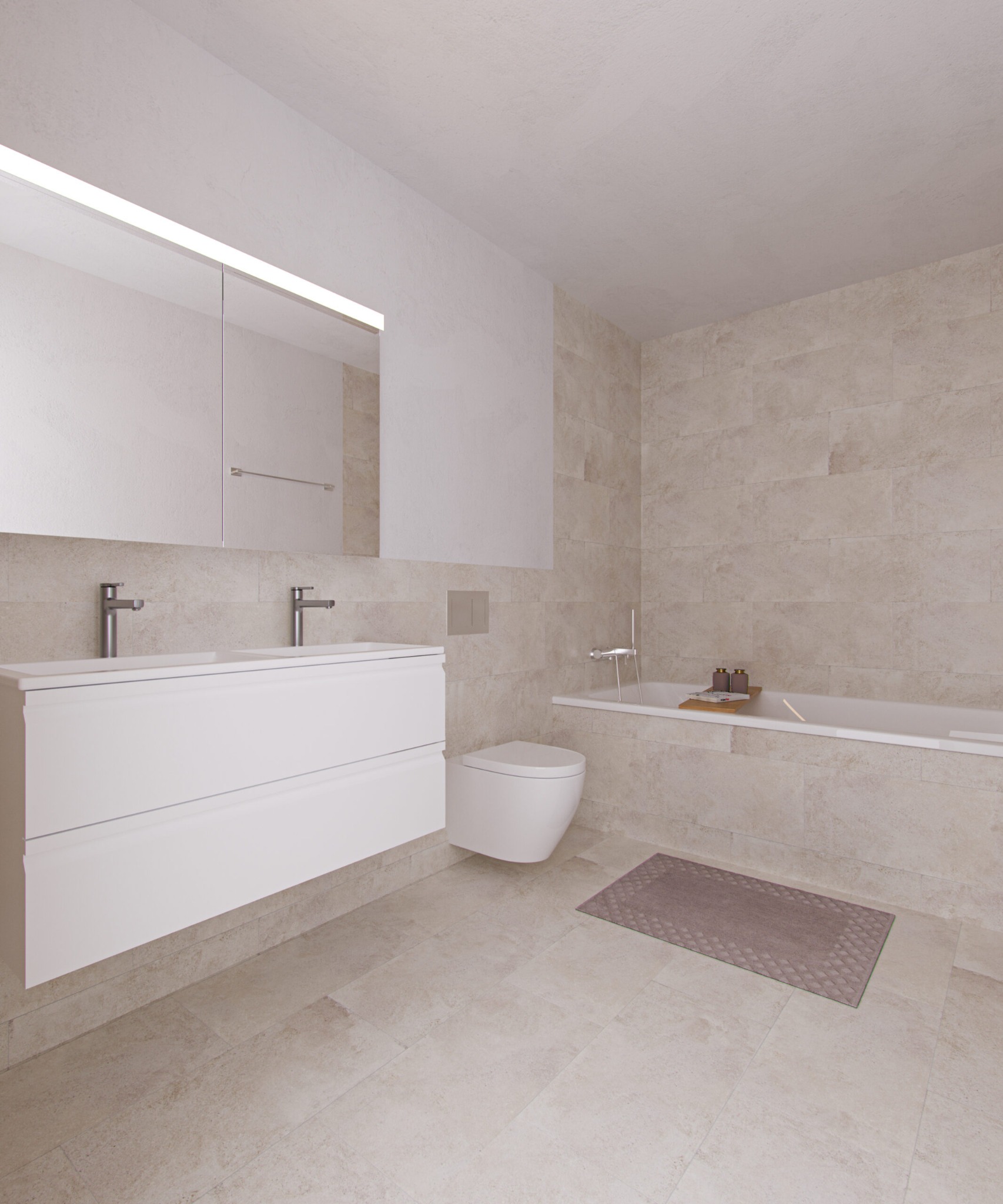 Scalottasblick Badezimmer